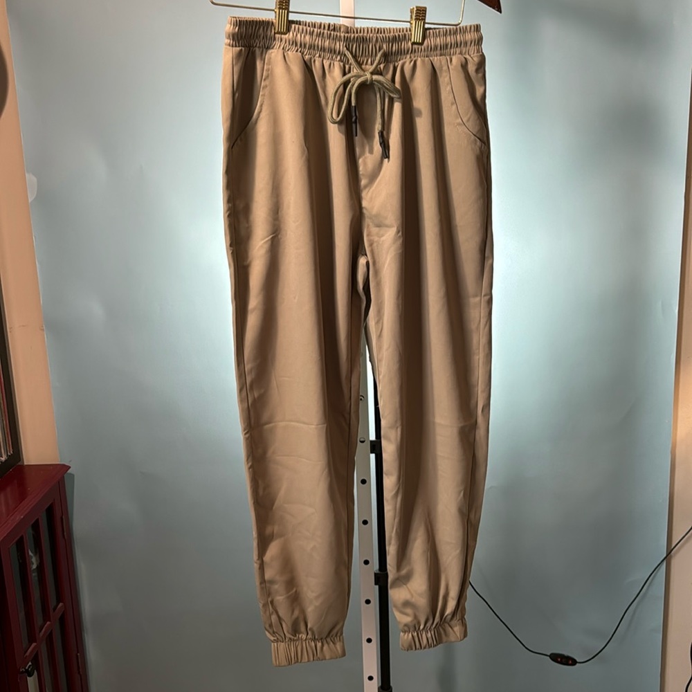 Shein Men Drawstring Slant Pocket Pants Size Small